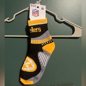 Steelers Black and Yellow Socks